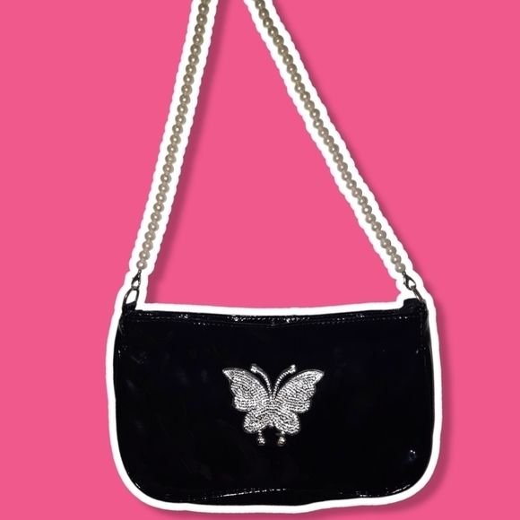 Butterfly Pearl Shoulder  Bag!! 💕💕💕💋💋 - Picture 2 of 5